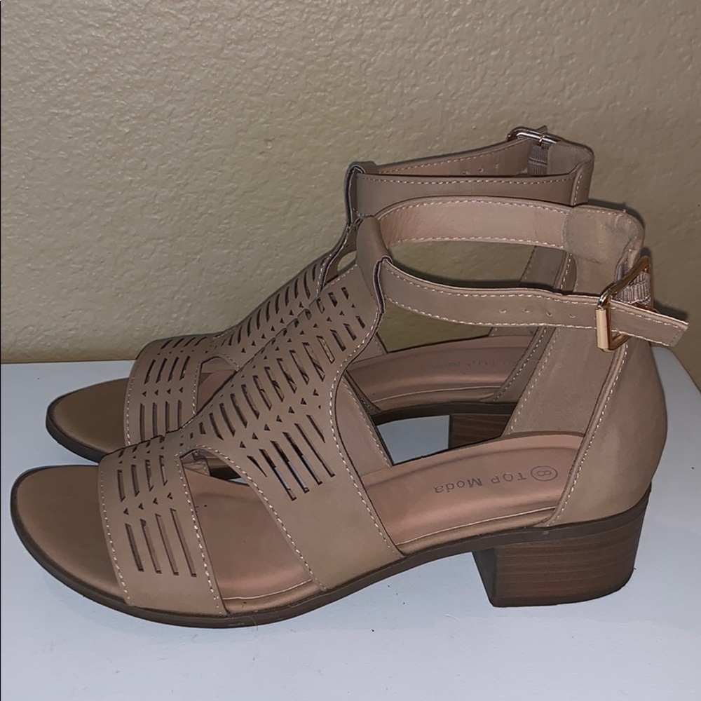 TOP Moda Sandals Size 8 - Picture 3 of 6
